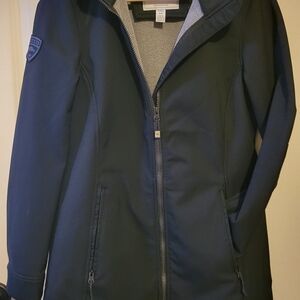 Roots 73 Women's Light Winter Jacket Black Medium Canada Retail $180